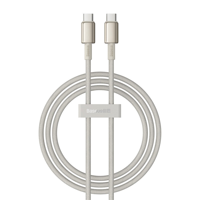 Baseus Tungsten Gold Fast Charging Data Cable Type C to Type C 100W