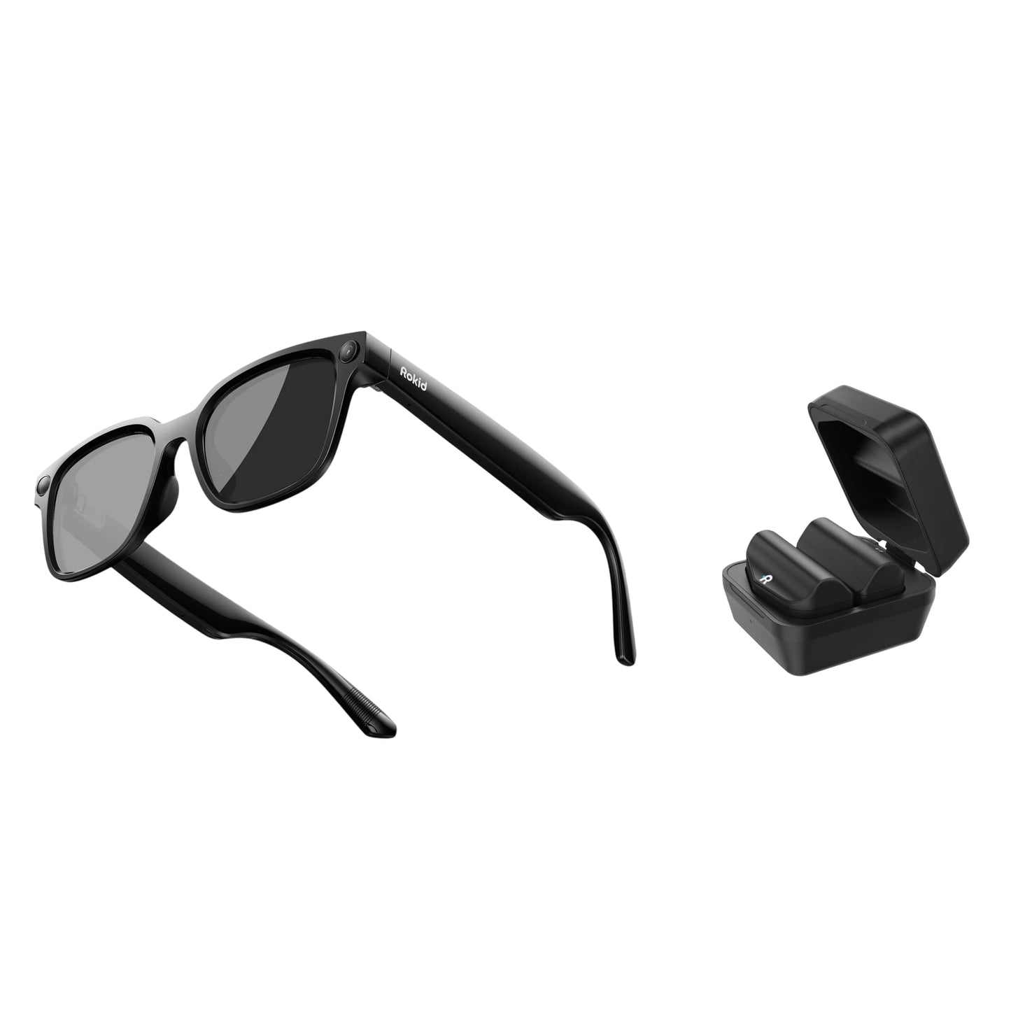 Rokid AI Style Sunglasses Bundle with 12MP Camera, AI & Power Capsule