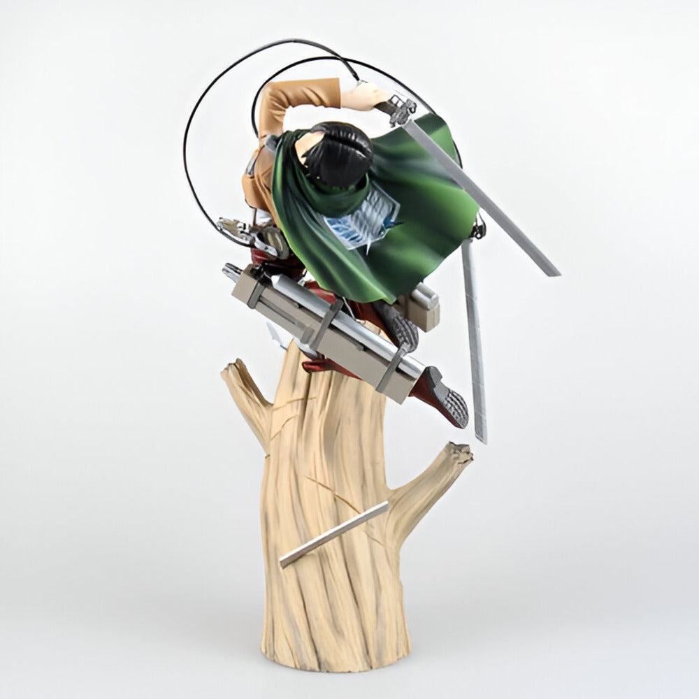 Attack on Titan Levi Ackerman Tree Figure