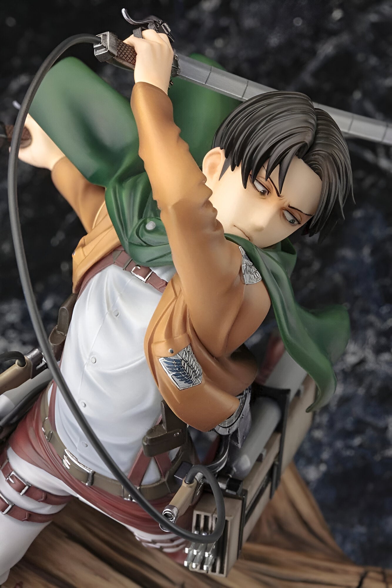 Attack on Titan Levi Ackerman Tree Figure