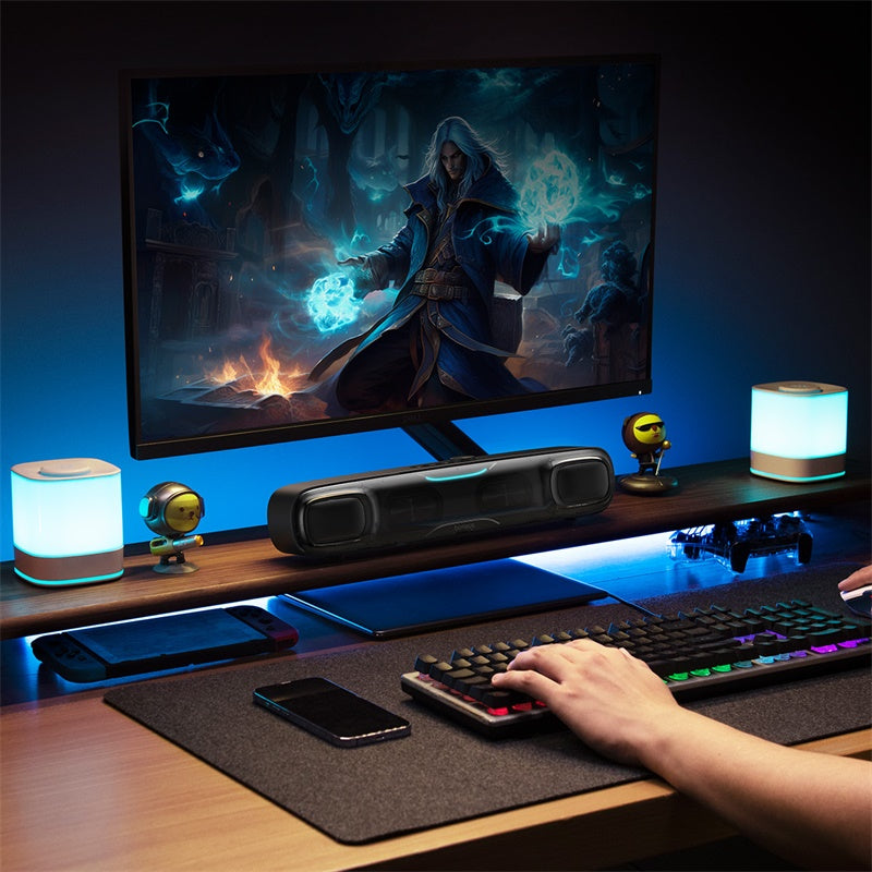 Baseus DS10 Soundbar Subwoofer Speaker Wireless Bluetooth 5.3 Sound Bar Home Theater 10