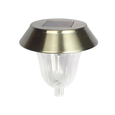 Colourful Solar LED Lawn & Garden Lamp Dual Pack