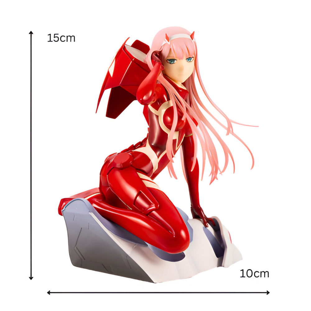 Darling and Franxx Zero Two Red Suit Anime Figure 15cm