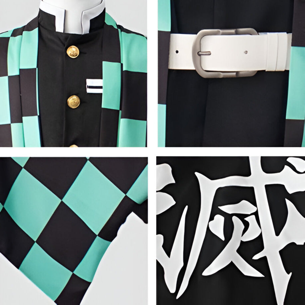 Demon Slayer Tanjiro Kamado Anime Cosplay Set