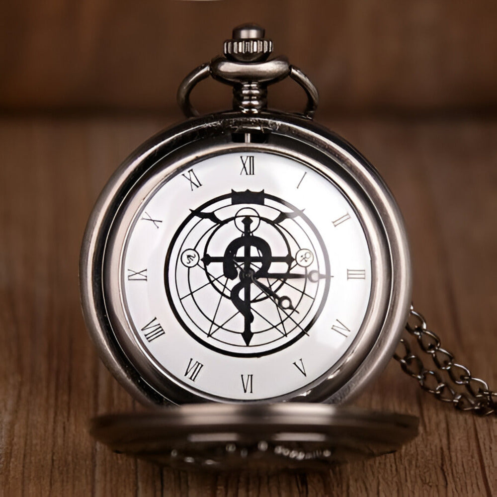 Fullmetal Alchemist Edward Elric Pocket Watch