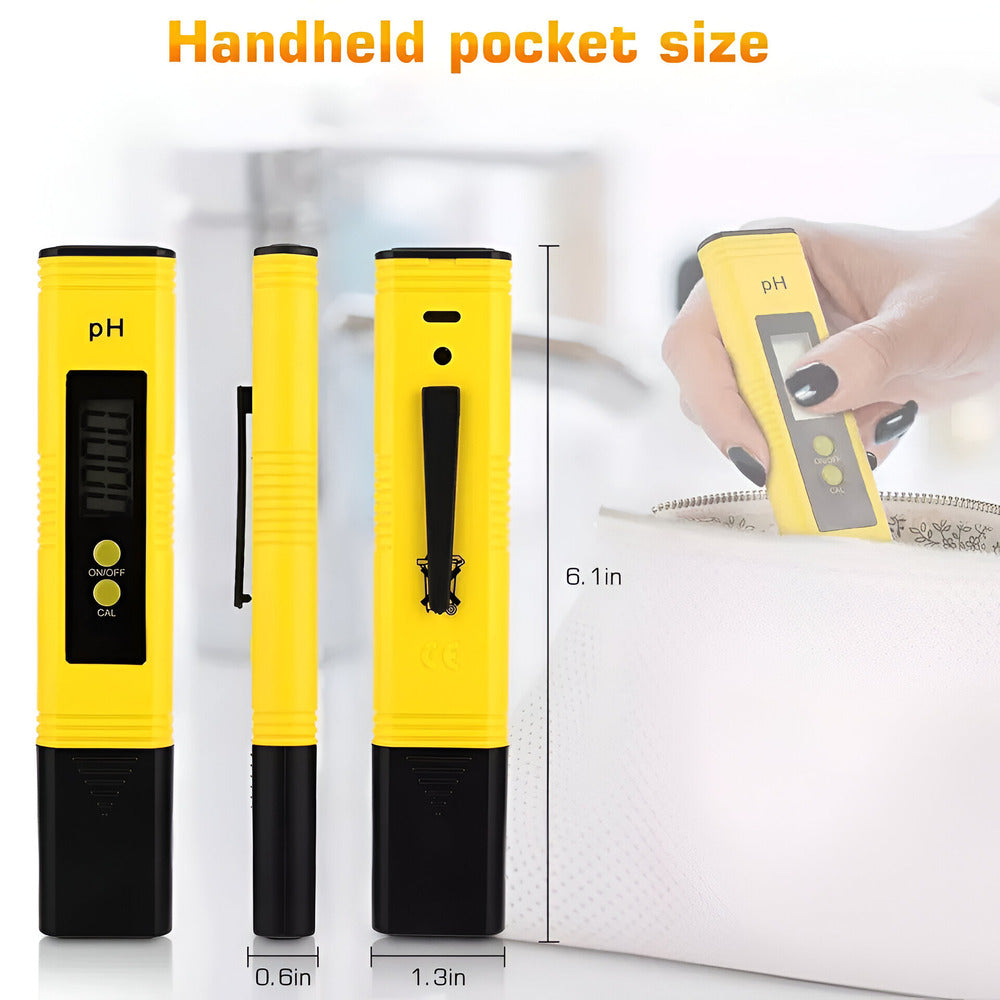 Handheld PH Pen - Big Screen with Backlight