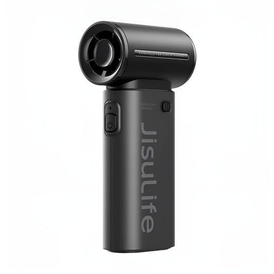 Black handheld device with 'Jisulife' branding on a white background