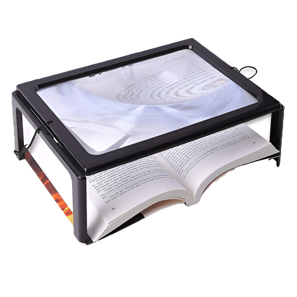 Handsfree Table Stand 3 x Foldable Reading Magnifier