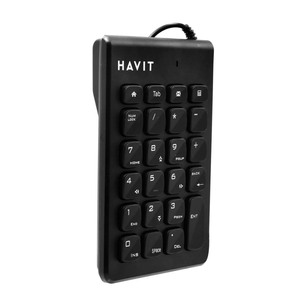 HAVIT KB223 USB Numeric Keypad 18-Key Portable Number Pad