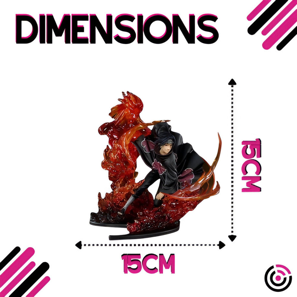 Naruto Itachi Uchiha Susanoo Anime Figure 20cm