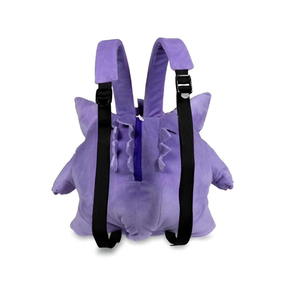 Pokemon Gengar Plush Anime Backpack - 26cm