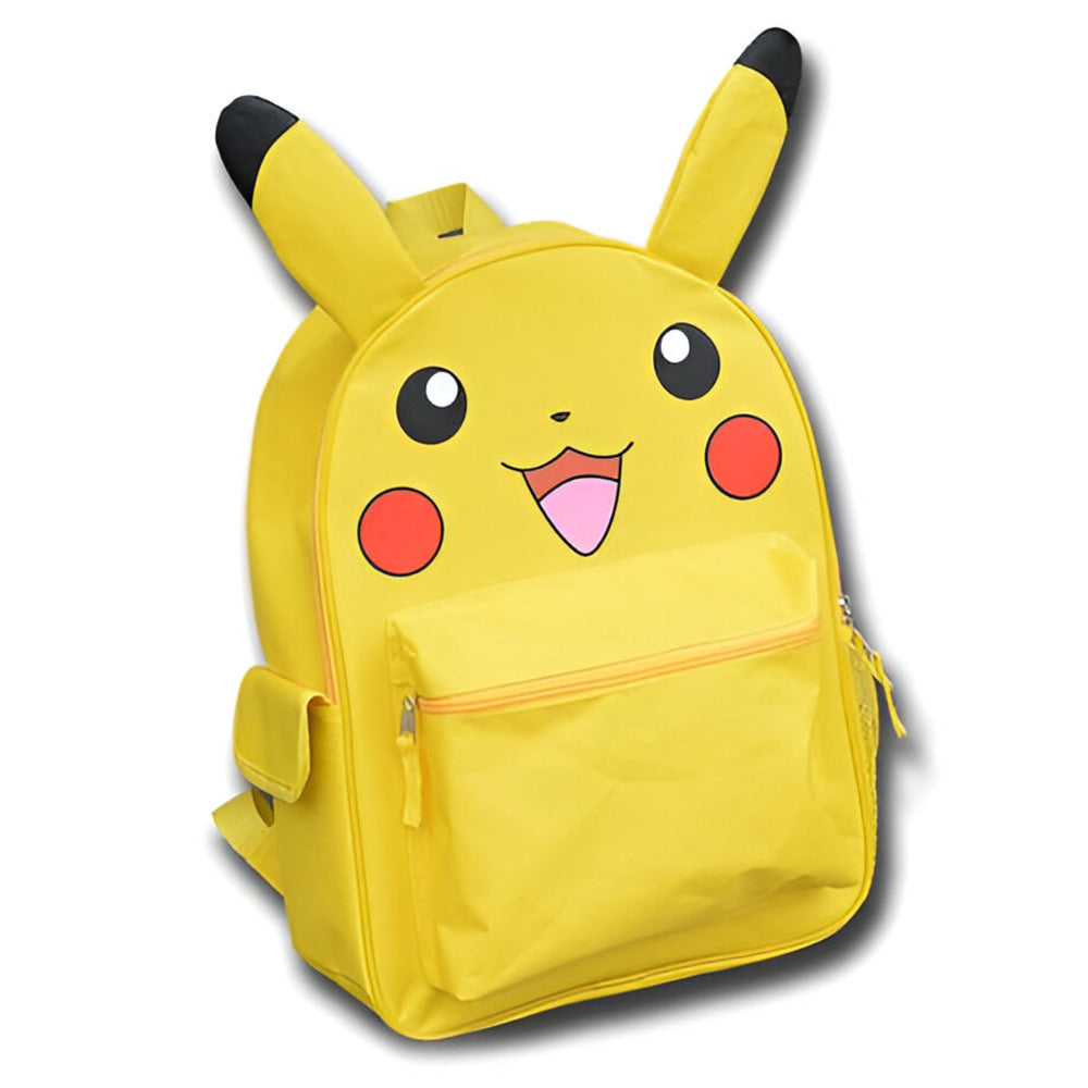 Pokemon Pikachu Travel Backpack with 3D Ears