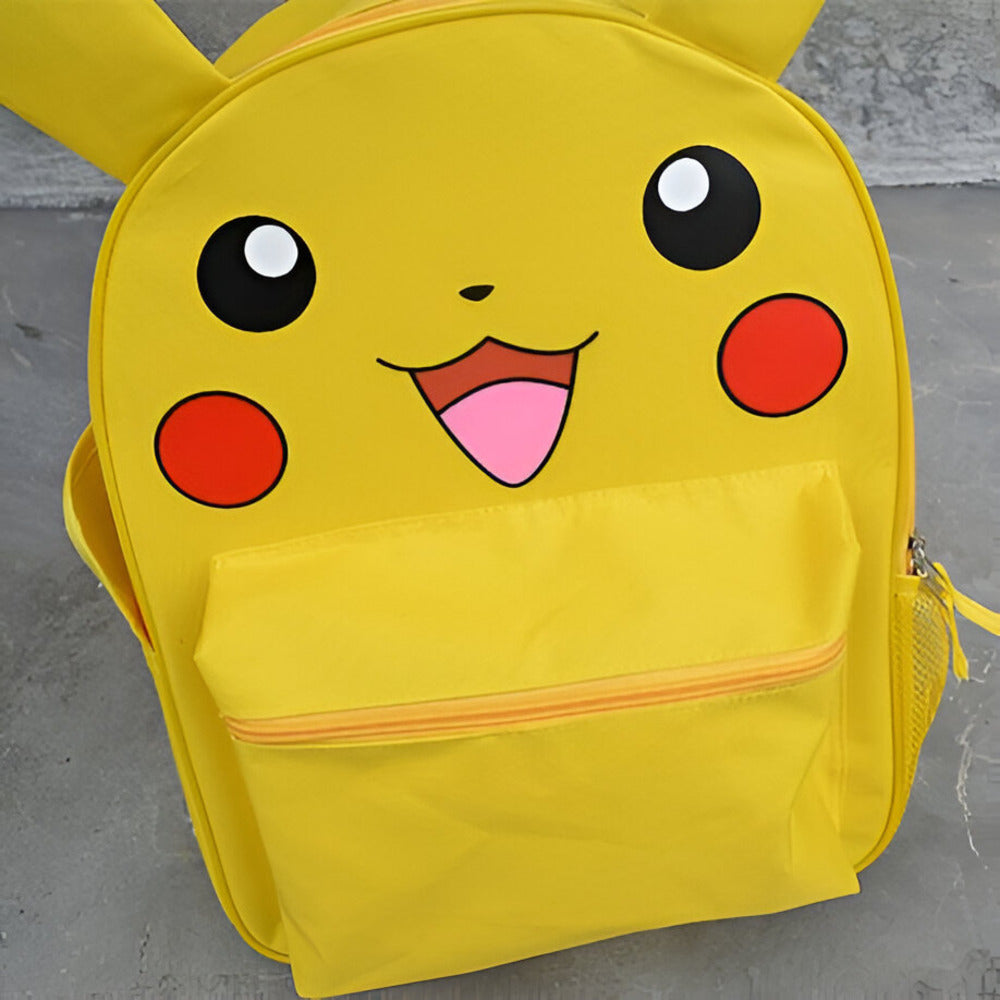 Pokemon Pikachu Travel Backpack with 3D Ears