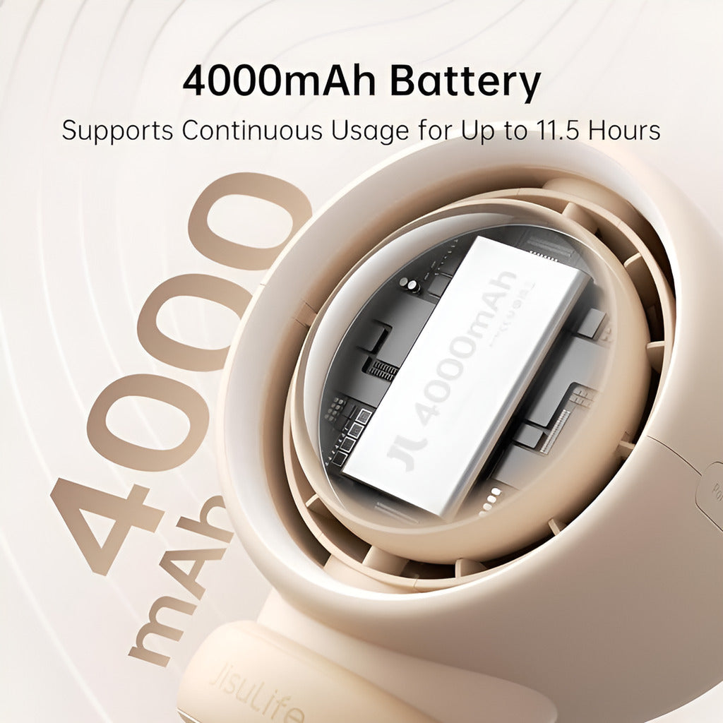 Product with a 4000mAh battery labeled on a white background