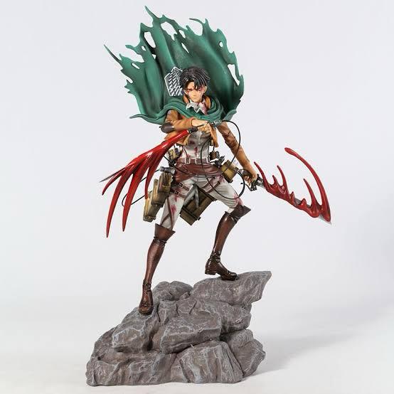 Attack on Titan Levi Ackerman Beast Titan Figure