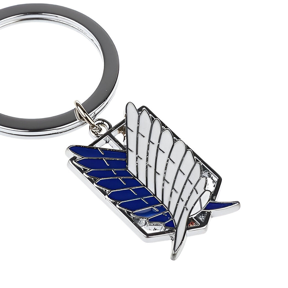 Attack On Titan Wings Of Liberty Metal Keyring