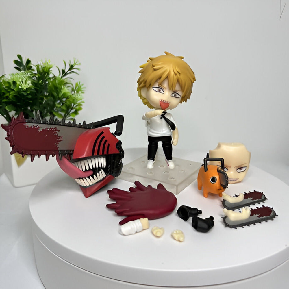 Chainsaw Man Denji Human and Demon Transformation Figure