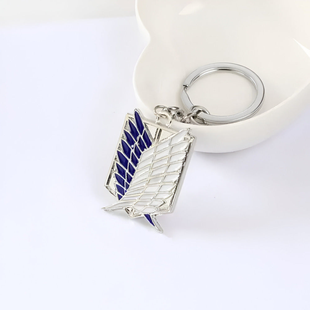 Attack On Titan Wings Of Liberty Metal Keyring