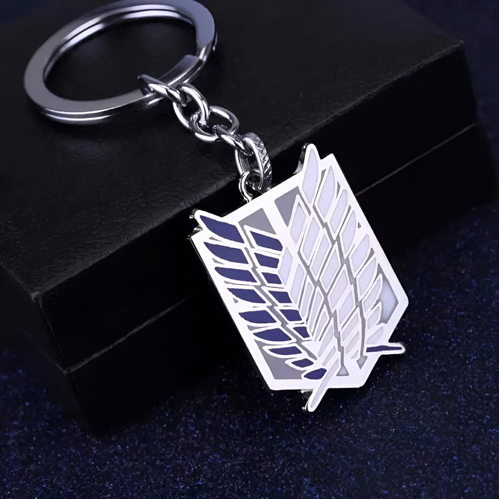 Attack On Titan Wings Of Liberty Metal Keyring