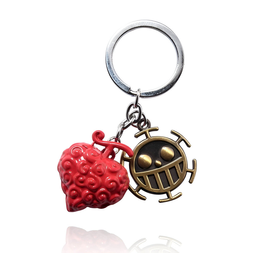 One Piece Devil Fruit Keychain