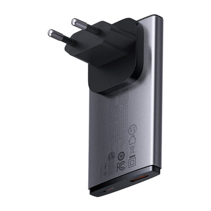 Baseus 65W GaN5 Fast Charger | USB-C + USB-A with Cable