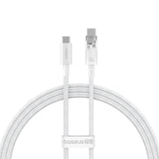 Baseus Explorer Series Fast Charging Cable with Smart Temperature Control Type C to Type C 100W 1m stellar white
