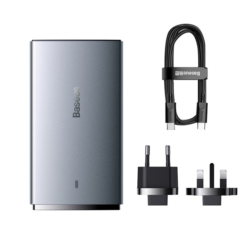 Baseus 65W GaN5 Fast Charger | USB-C + USB-A with Cable