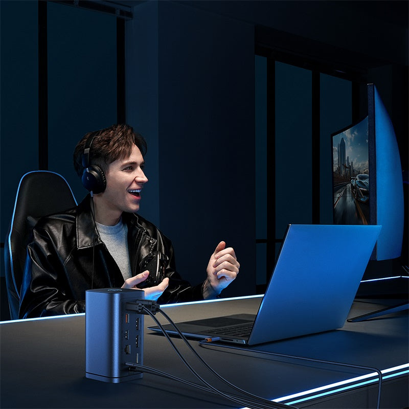 Spacemate Series 11-in-1 Type-C Docking Station 4