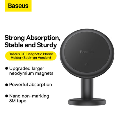 Baseus C01 Magnetic Phone Holder Stick-On Dash Mount