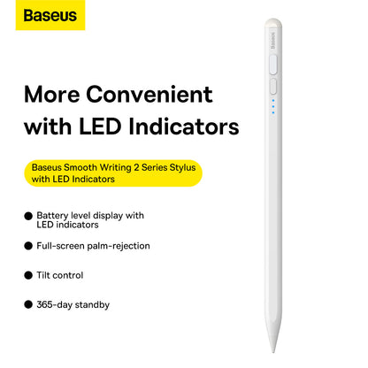 Smooth Writing 2 Series Stylus with LED Indicators