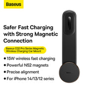 Baseus C02 Pro Series Magnetic Wireless Charging Car Mount