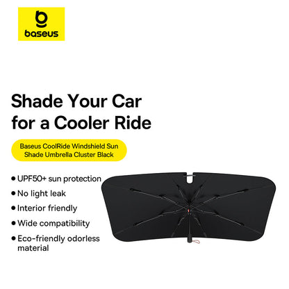 Baseus CoolRide Series Windshield Sunshade Umbrella Cluster Black
