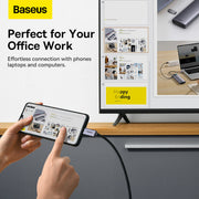 Baseus High Definition Series Type-C to HDMI 2.0 4K 60Hz Adapter 1M Cable