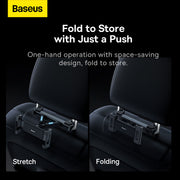 Baseus JoyRide Pro Backseat Car Mount for Tablets and Smartphones - Black