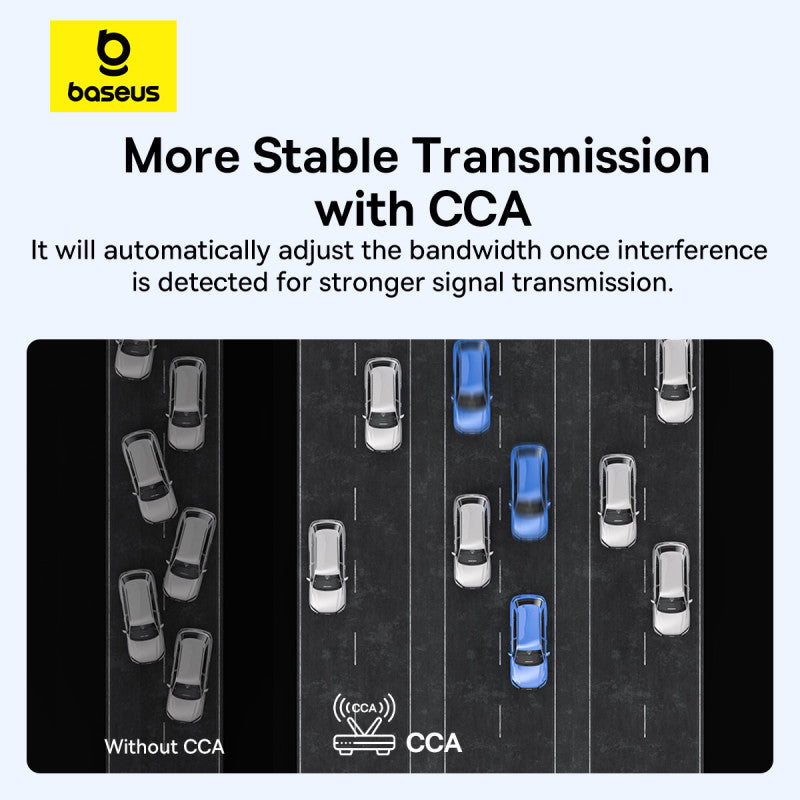 Baseus FastJoy Series WiFi Adapter 650Mbps External Antenna - Cluster Black