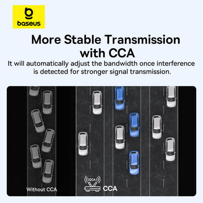 Baseus FastJoy Series WiFi Adapter 650Mbps External Antenna - Cluster Black