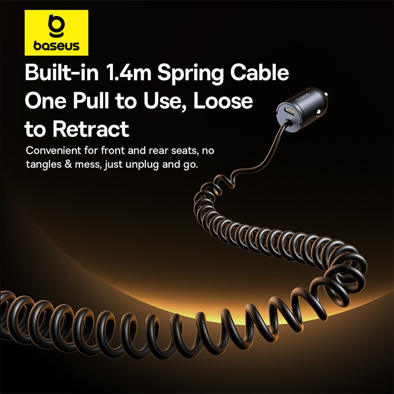 Tiny Star Mini Car Charger 30W with type-c connector 4