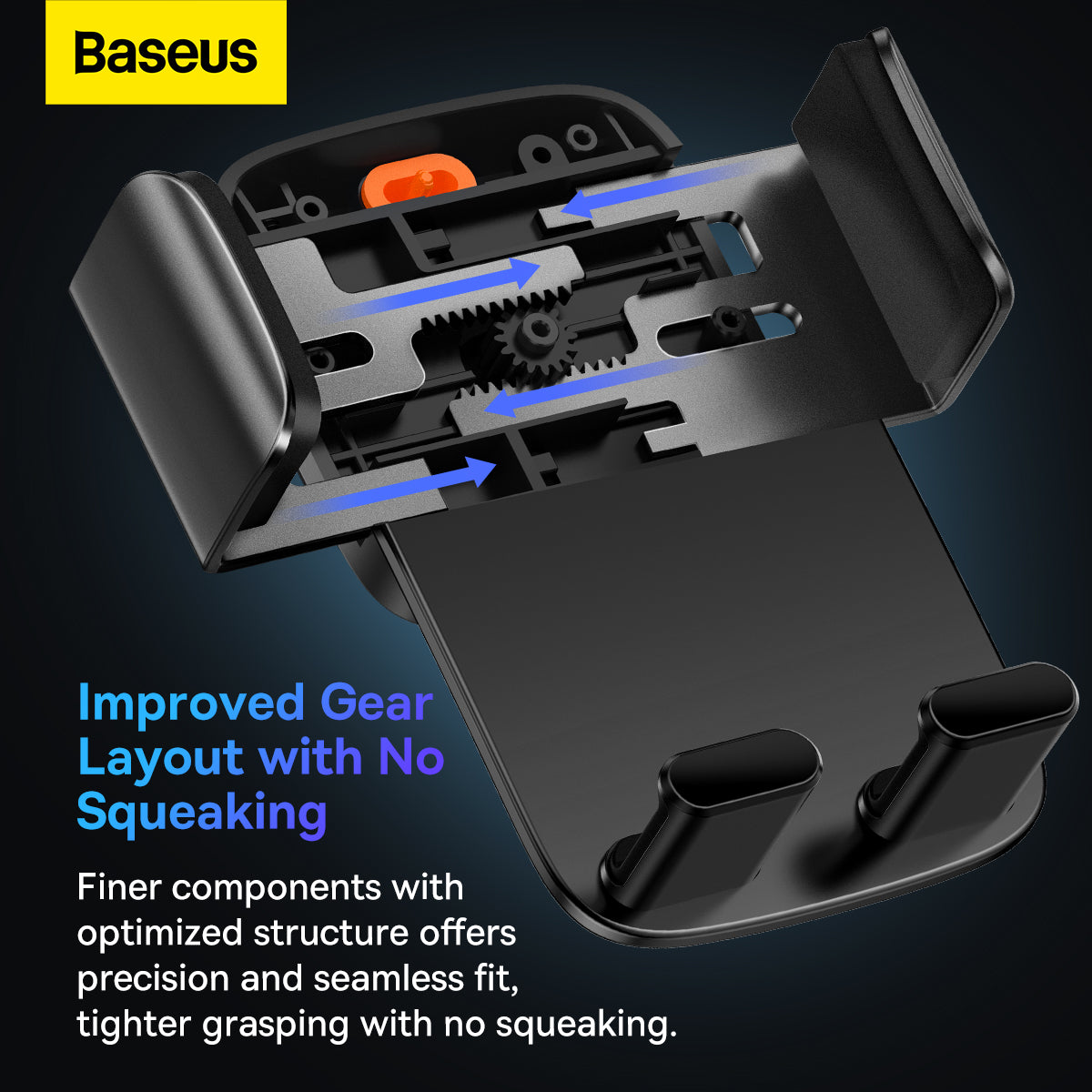 Baseus Easy Control Clamp Car Mount Holder Pro Suction Mount