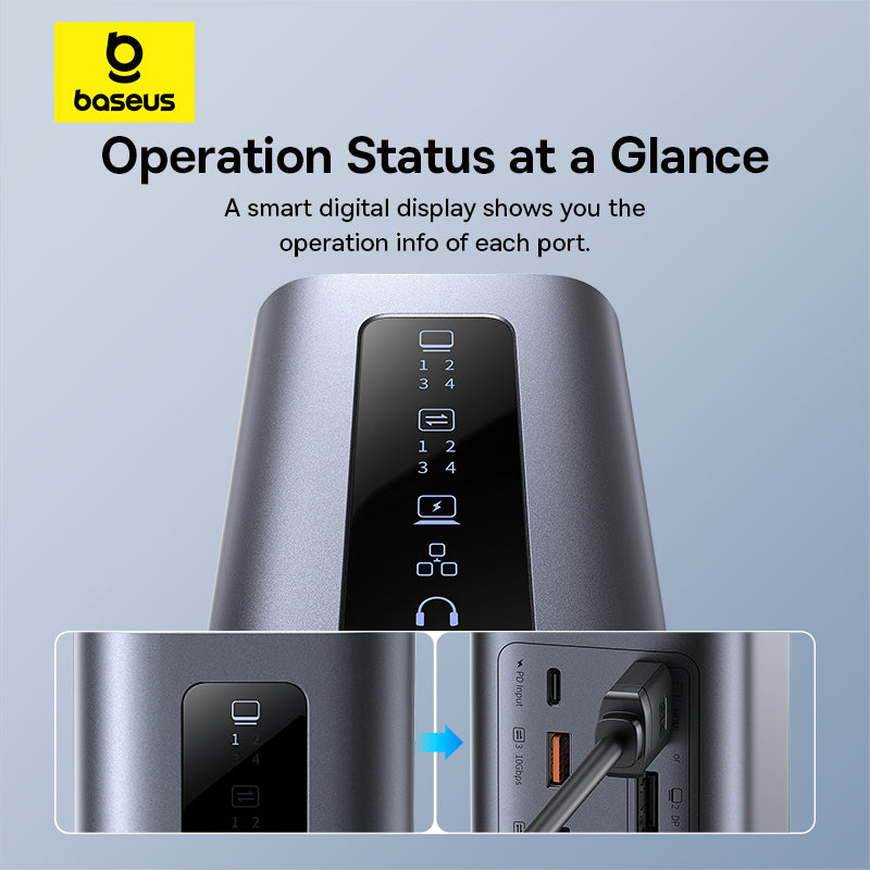 Spacemate Series 11-in-1 Type-C Docking Station 7