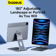 Baseus MagStable Series Magnetic Tablet Stand for Pad 12.9 - Space Grey