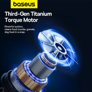 Baseus AP01 Handy Vacuum Cleaner (5000pa) Cluster Black
