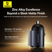 Tiny Star Mini Car Charger 30W with type-c connector 6