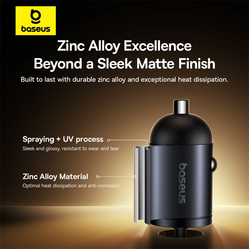 Tiny Star Mini Car Charger 30W with type-c connector 6