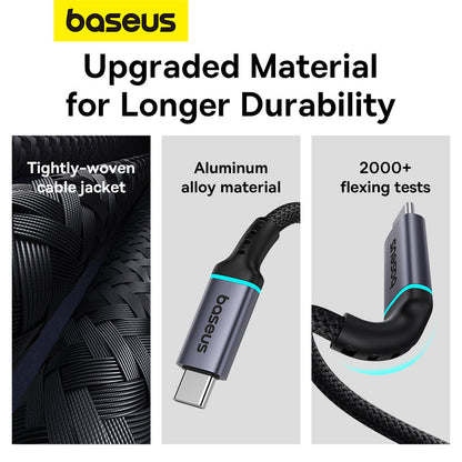 Baseus High Definition Series 10Gbps Extension Cable 1m Cluster Black