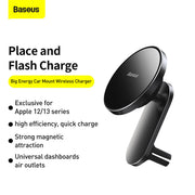 Baseus Big Energy Car Mount Wireless Charger