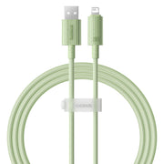 Baseus Habitat Series Fast Charging Cable USB to iP 2.4A natural green