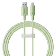 Baseus Habitat Series Fast Charging Cable USB to Type C 100W natural green