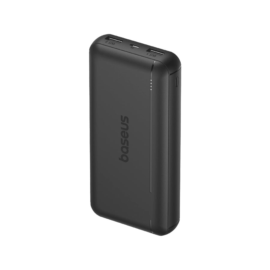 Baseus Lipow Power Bank 20000mAh 15W Cluster Black On white background