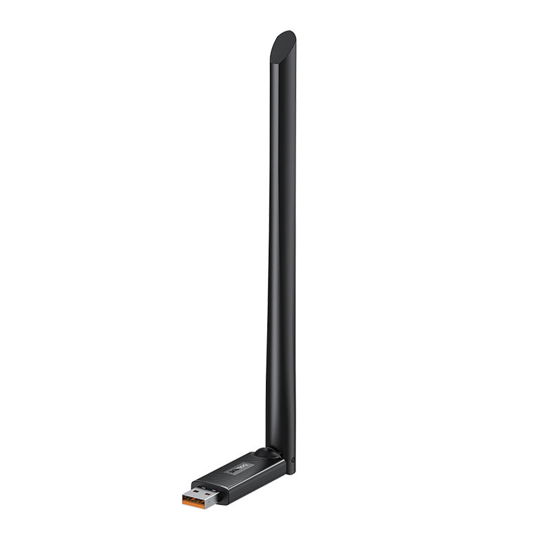 Baseus FastJoy Series WiFi Adapter 650Mbps External Antenna - Cluster Black on white background