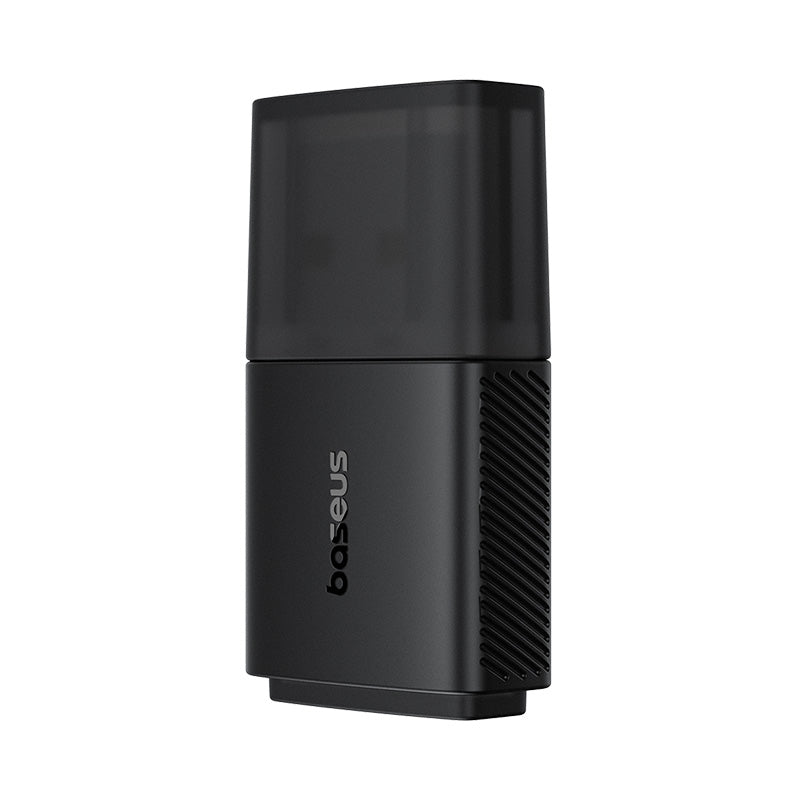 Baseus FastJoy Series WiFi Adapter 300Mbps Internal Antenna - Cluster Blackon white background